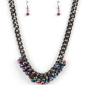 Galactic Knockout Necklace Set and Bracelet